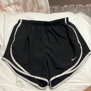 black nike shorts